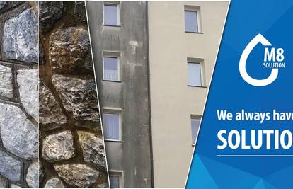 Riješite se klizavih površina i tvrdokornih mrlja uz rješenja M8 Solution