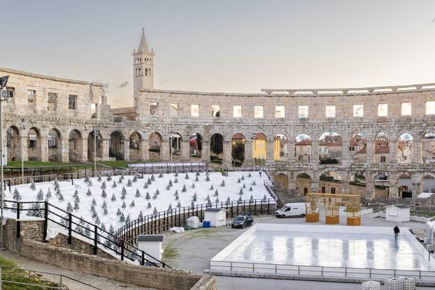 U Pulskoj Areni traju zadnje pripreme za advent