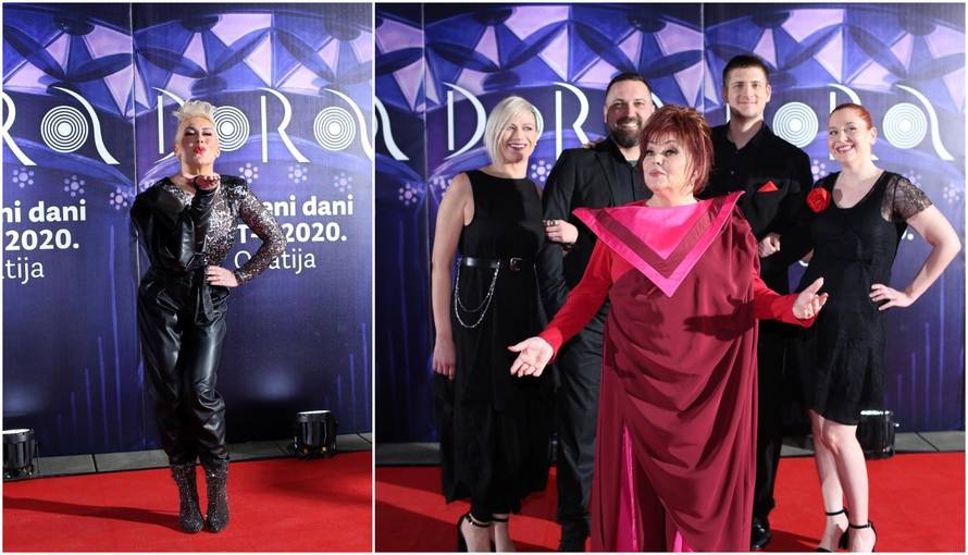 Crveni tepih Dore: Kovačiček došla prva, Indira skandirala...