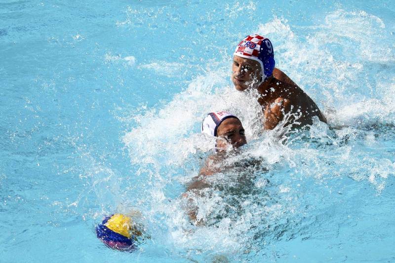 Water Polo - Men's Preliminary Round - Group B USA v Croatia