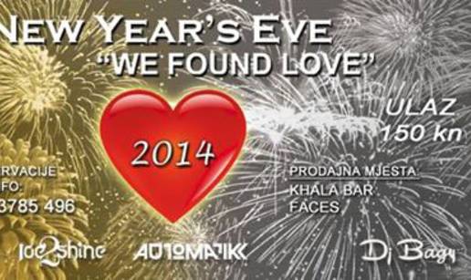 Čekajte Novu 2014. na partyju 'We Found Love' u Galleryju