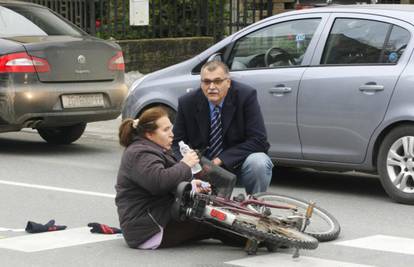 Koprivnica: Na biciklisticu naletio bivši načelnik policije