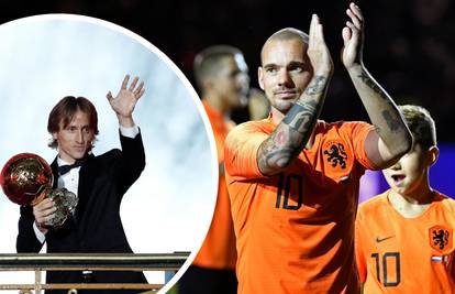 Sneijder se naklonio: Prijatelju Luka, hvala ti! Zato si velik...