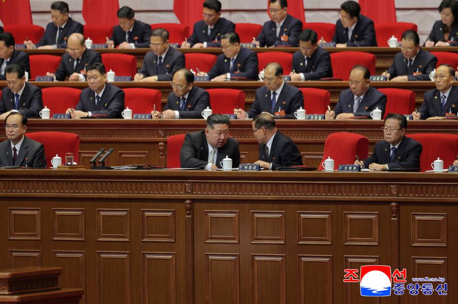 North Korean leader Kim Jong Un attends the Ninth Congress of the Workers' Party of Korea (WPK) in Pyongyang