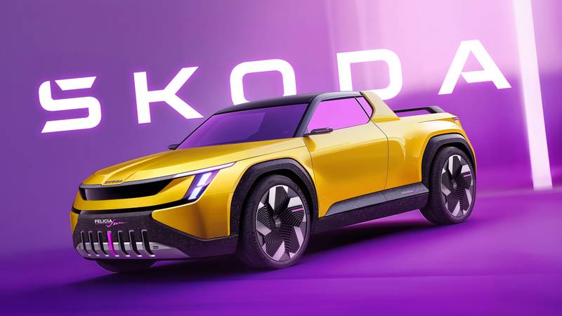 Škoda Felicia u futurističkom ruhu: Vratili legendarni pickup