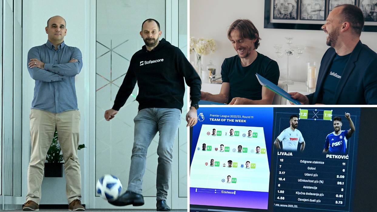 Sofascore, hrvatska aplikacija za sportske rezultate, osnivači Ivan