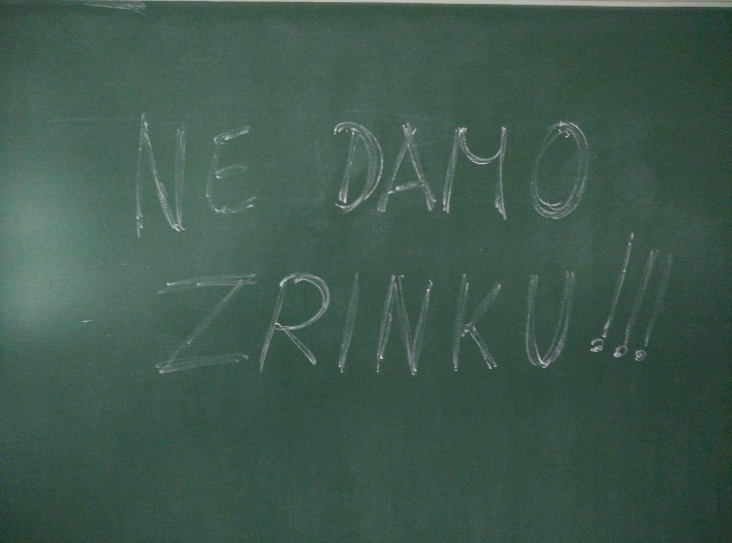 Nastavnici diljem Hrvatske izrazili podršku kolegici iz OŠ Strožanac: 'Ne damo Zrinku!'