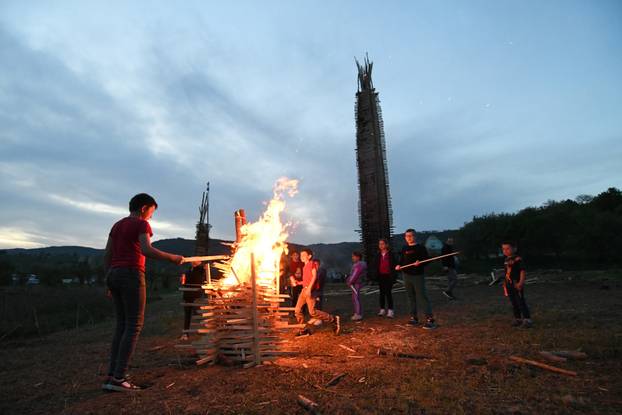 Popovec Kalnički: Paljenje najveće vuzmice u potkalničkim mjestima
