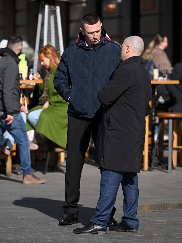 EKSKLUZIVNO Zagreb: Josip Dabro i Ivan Penava razgovarali su u centru grada 