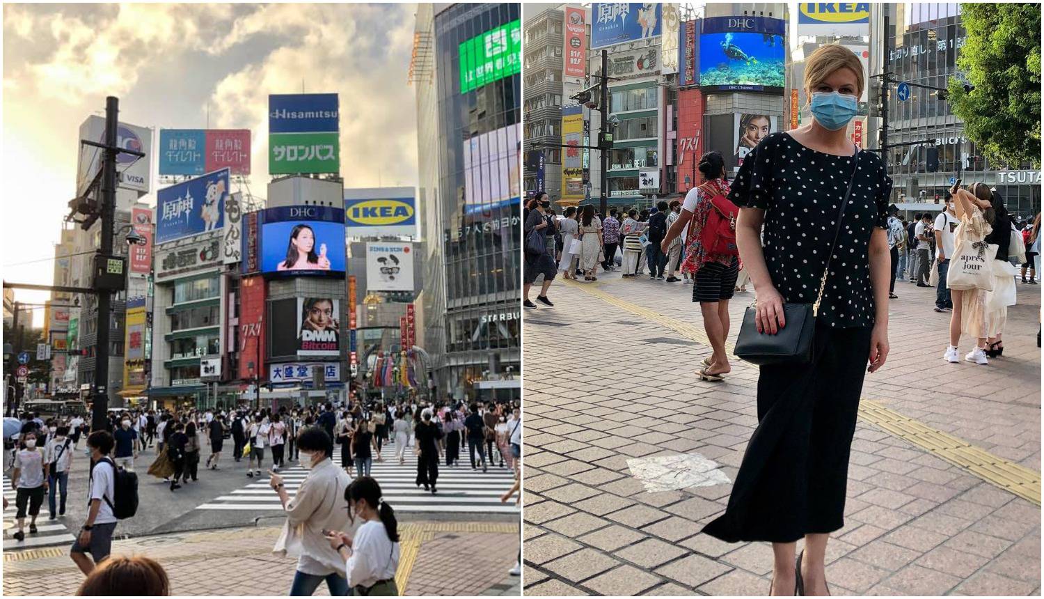 Kolinda podijelila fotografije iz Tokija: 'Ma koji dobar stajling'