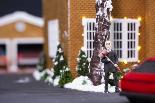 Home Alone gingerbread house