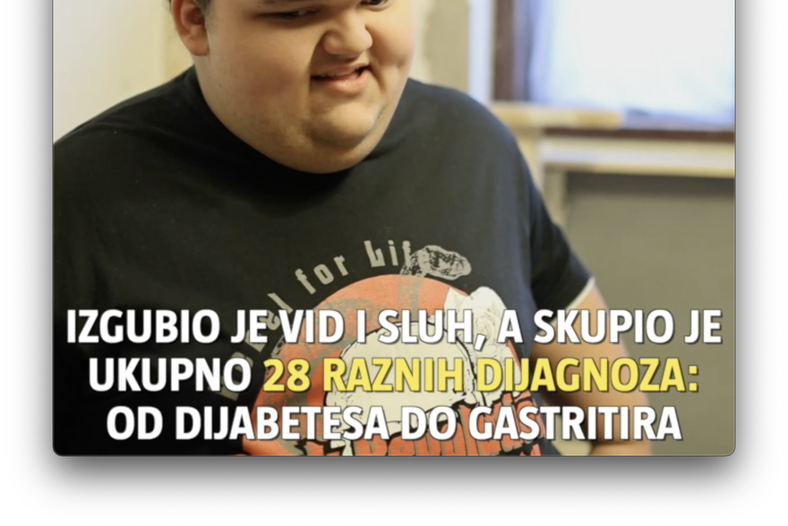 Tin je jedva jeo, a došao je do 239 kilograma, spasila ga je operacija: 'Vi ste histerična mama, izgubit će ih kad prohoda'