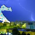 Kopnenu Hrvatsku čeka osjetno zahlađenje! Za nedjelju najavili grmljavinska nevremena i kišu