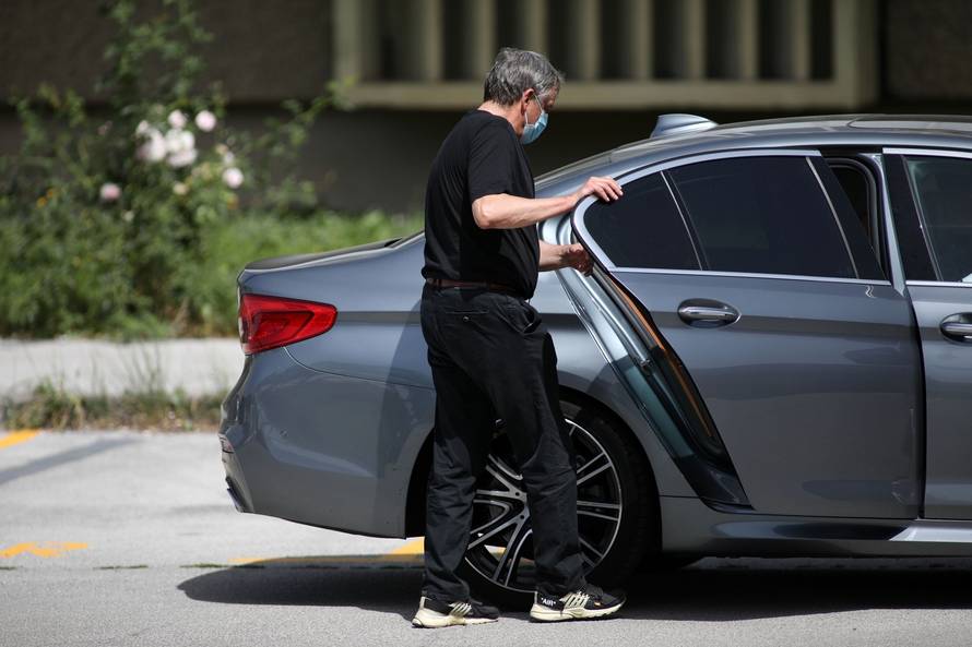 Sudac Ante Kvesić, kojeg je Mamić optužio za korupciju, izlazi iz Remetinca