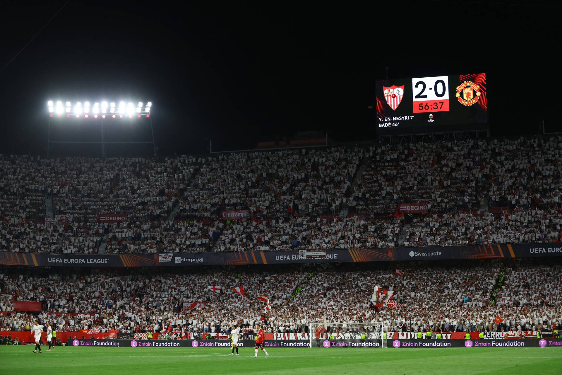 Europa League - Quarter Final - Second Leg - Sevilla v Manchester United
