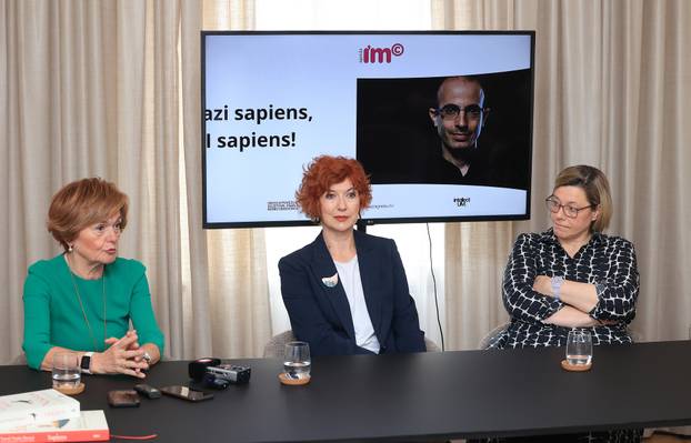 Zagreb: Konferencija za medije povodom dolaska jednog od najutjecajnijih svjetskih mislilaca današnjice, Yuvala Noaha Hararija 