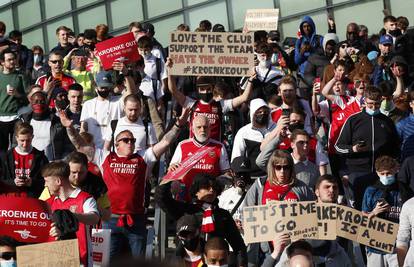 Ludnica u Londonu: Prosvjed navijača Arsenala, traže odlazak vlasnika kluba...