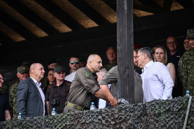 Slunj: Uzvanici na međunarodnoj vojnoj vježbi "Borbena moć 26"