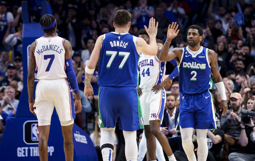NBA: Philadelphia 76ers at Dallas Mavericks