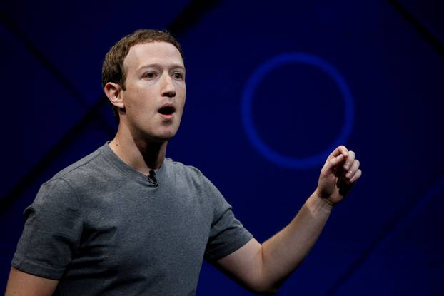 FILE PHOTO: Facebook Founder and CEO Mark Zuckerberg speaks on stage in San Jose