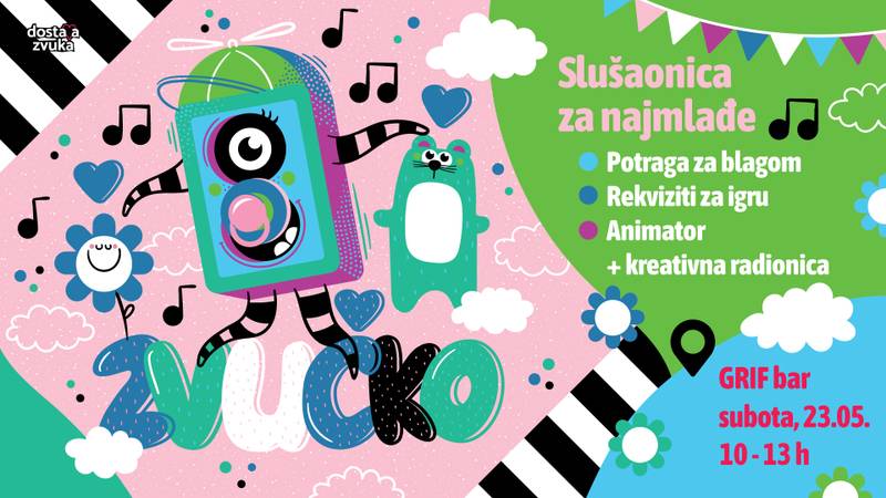 Mališane očekuje nova velika avantura na Zvučku 23. svibnja