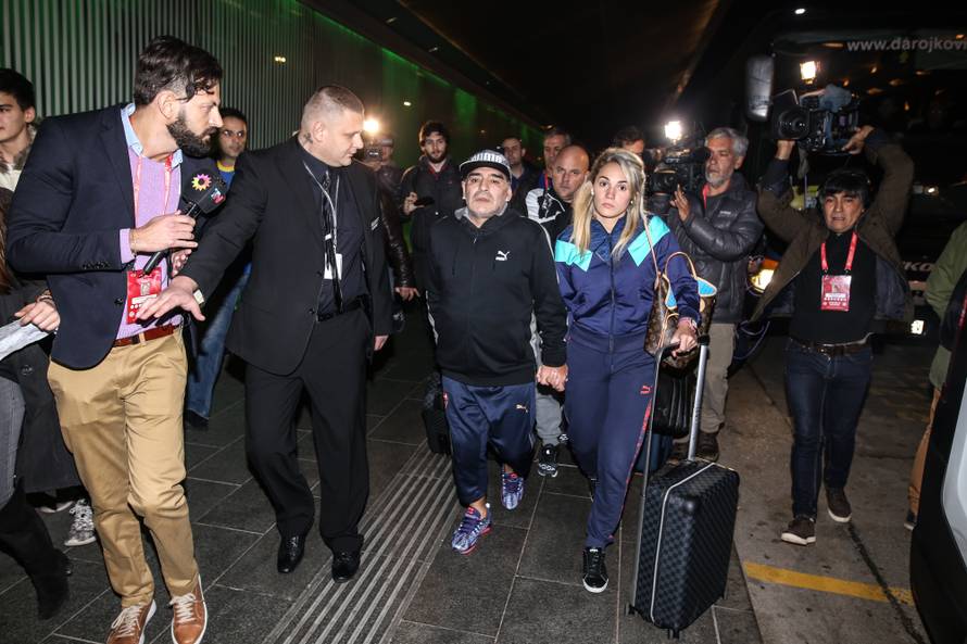 Ljutiti Diego stigao u Zagreb i odmah se obrušio na novinare