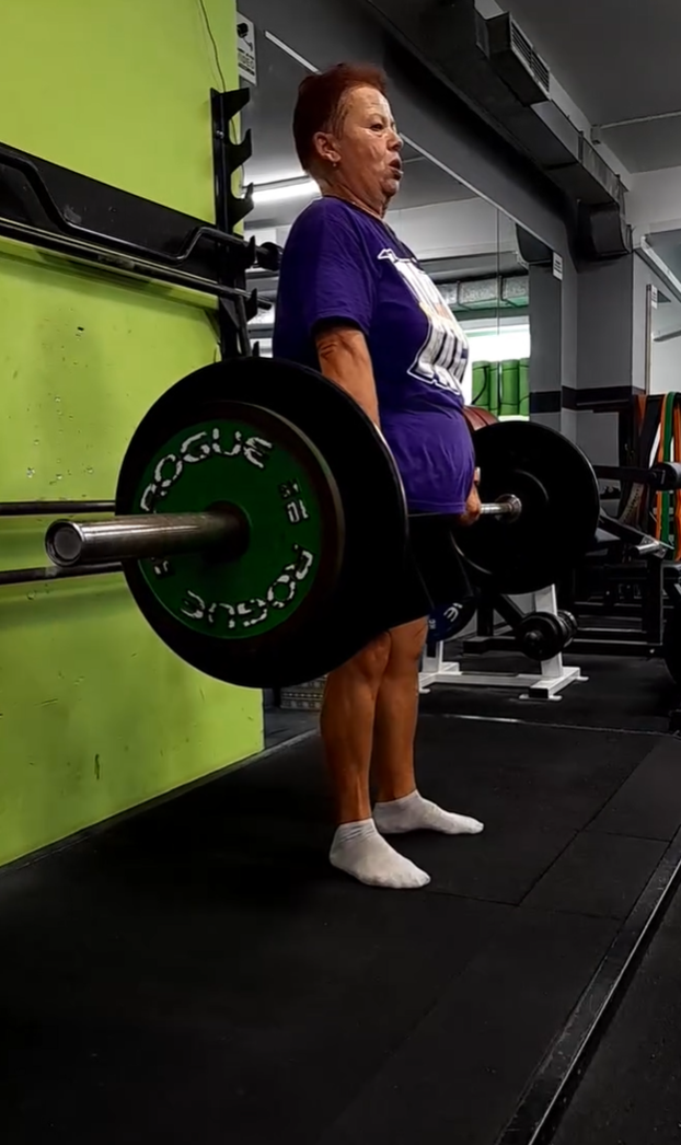 FOTO Dragica (64) je u 'Život na vagi' ušla sa 123 kg, a danas diže utege od 123 kilograma
