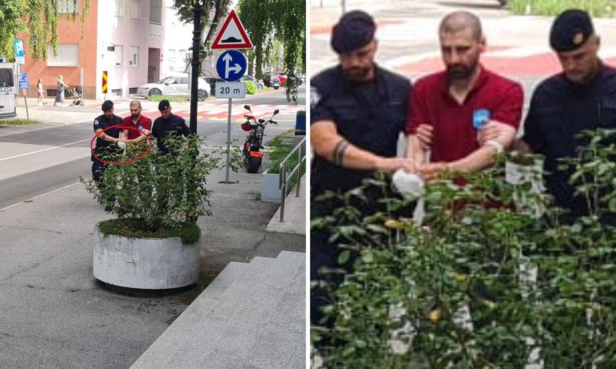 VIDEO Sumnjiče ga da je ubio roditelje u Sl. Brodu. Odveli ga kod suca, imao je zavoj na ruci