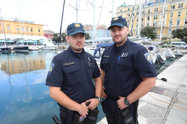 Rijeka: Djelatnici policije spasili utopljenika u rije&ccaron;koj luci