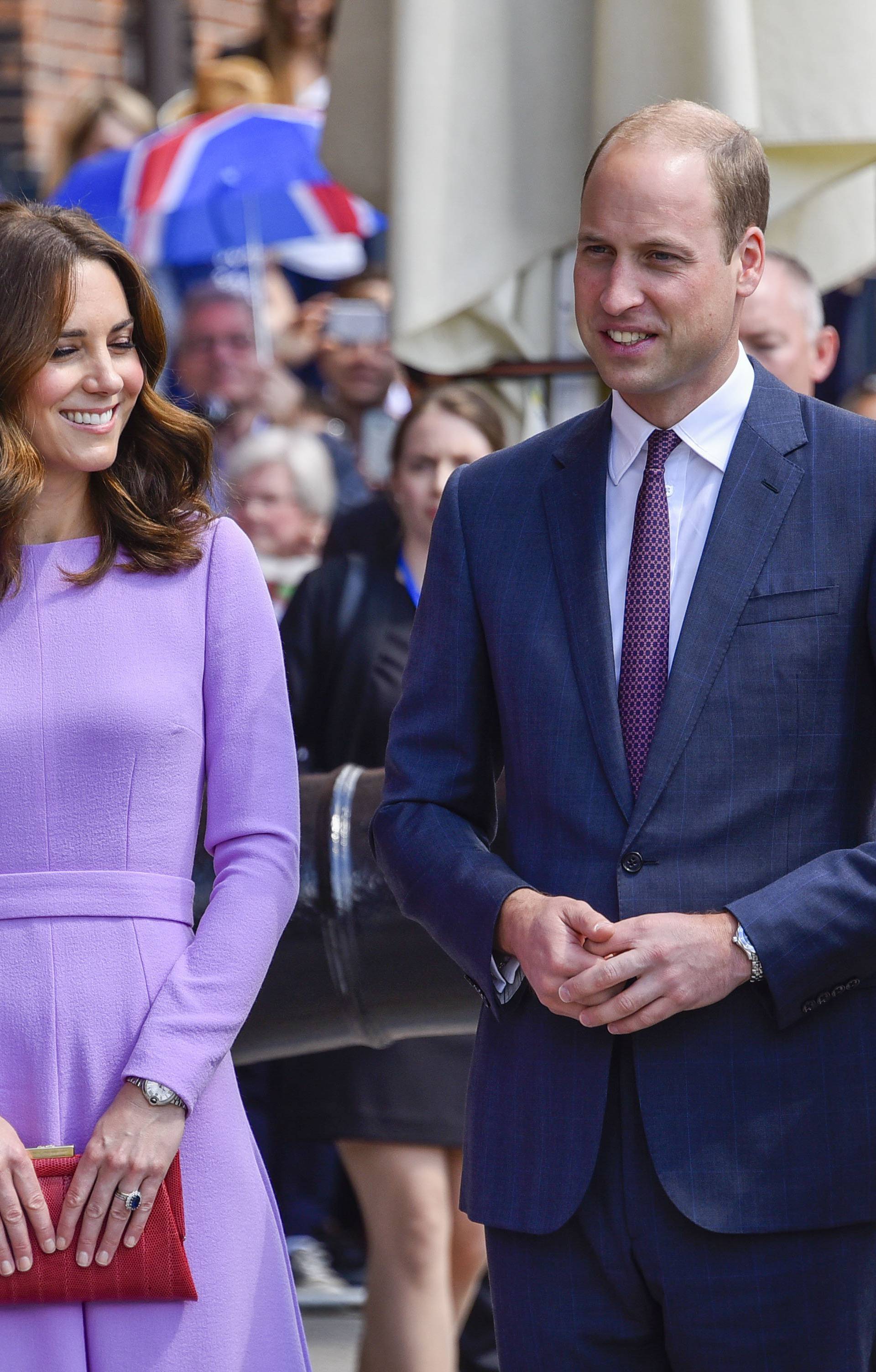 Prince William and his wife Kate to Hamburg