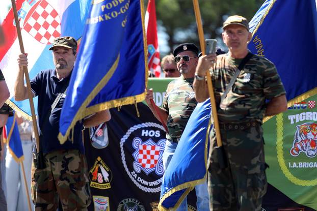 Rijeka: Mimohod povodom obljetnice Oluje te prigodno polaganje vijenaca za sve poginule