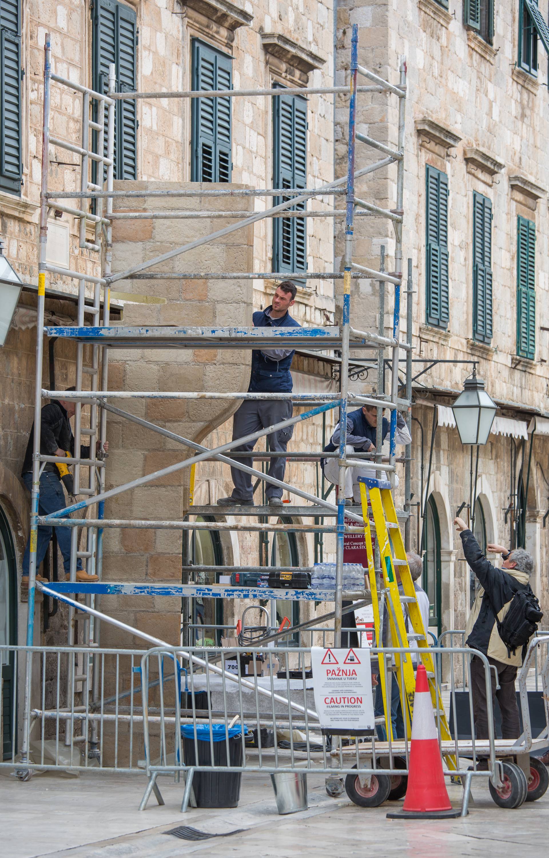 Postavljaju kulise: Dubrovnik se sprema za 'Ratove zvijezda'