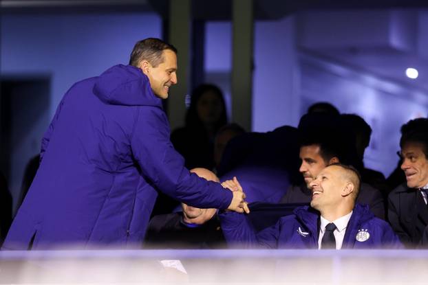 Svečana loža stadiona Maksimir na utakmici 2. kola Europske lige između Dinama i Anderlechta