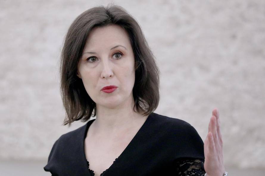 Zagreb: Dalija Orešković o predstojećoj raspravi o povjerenju premijeru Plenkoviću