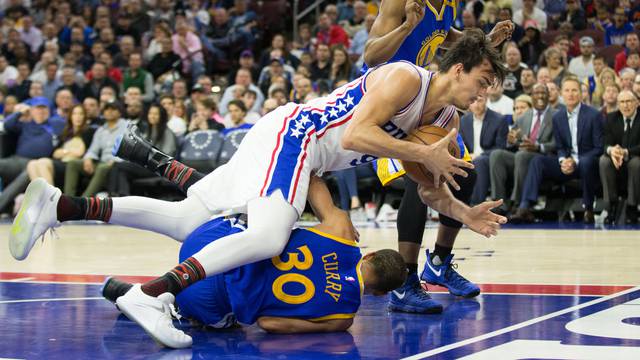 NBA: Golden State Warriors at Philadelphia 76ers