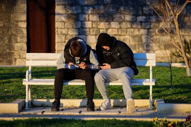 Zadar: Smiraj dana na zadarskoj rivi