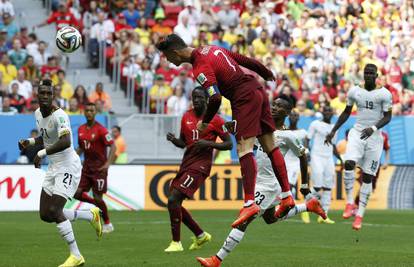 Gana stala na zadnjem koraku, Ronaldo zabio, a prošao SAD