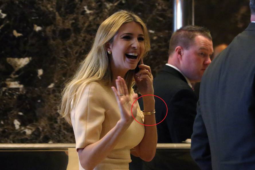 Republican President-elect Donald Trump's daughter Ivanka Trump arrives at Trump Tower in New York
