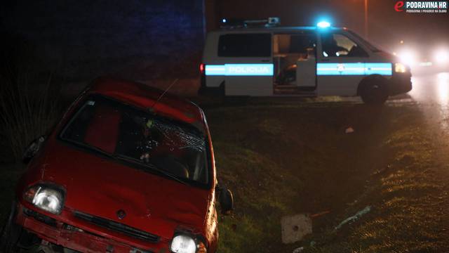 Nesreća u Đelekovcu: Vozačica sletjela u kanal, u bolnici je