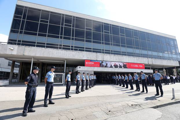 Zagreb: Svečano obilježavanje Dana policije u KD Vatroslav Lisinski