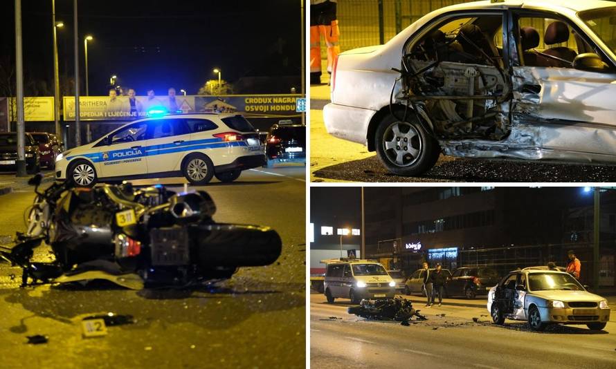 FOTO Kod Svetica se sudarili skuter i auto, jedan ozlijeđeni