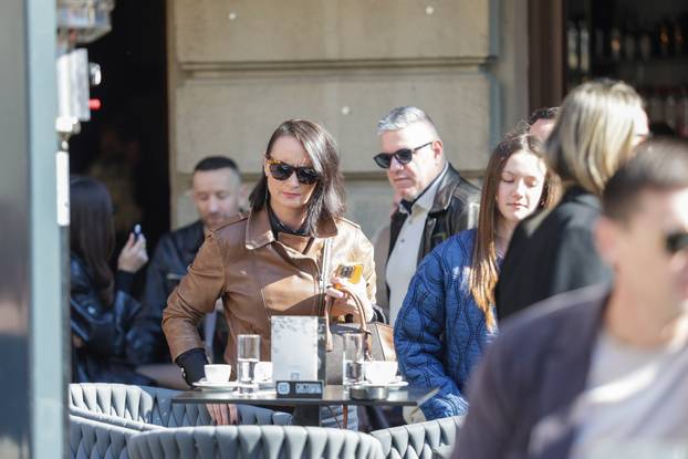 Zagreb: Iva Puljić Šego uživala na suncu 