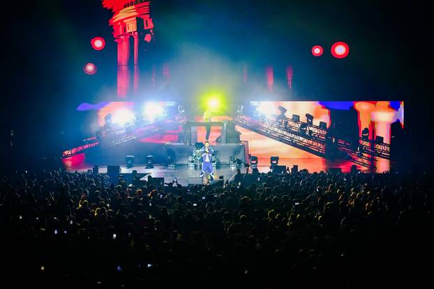 Grše prvi put nastupio u zagrebačkoj Areni