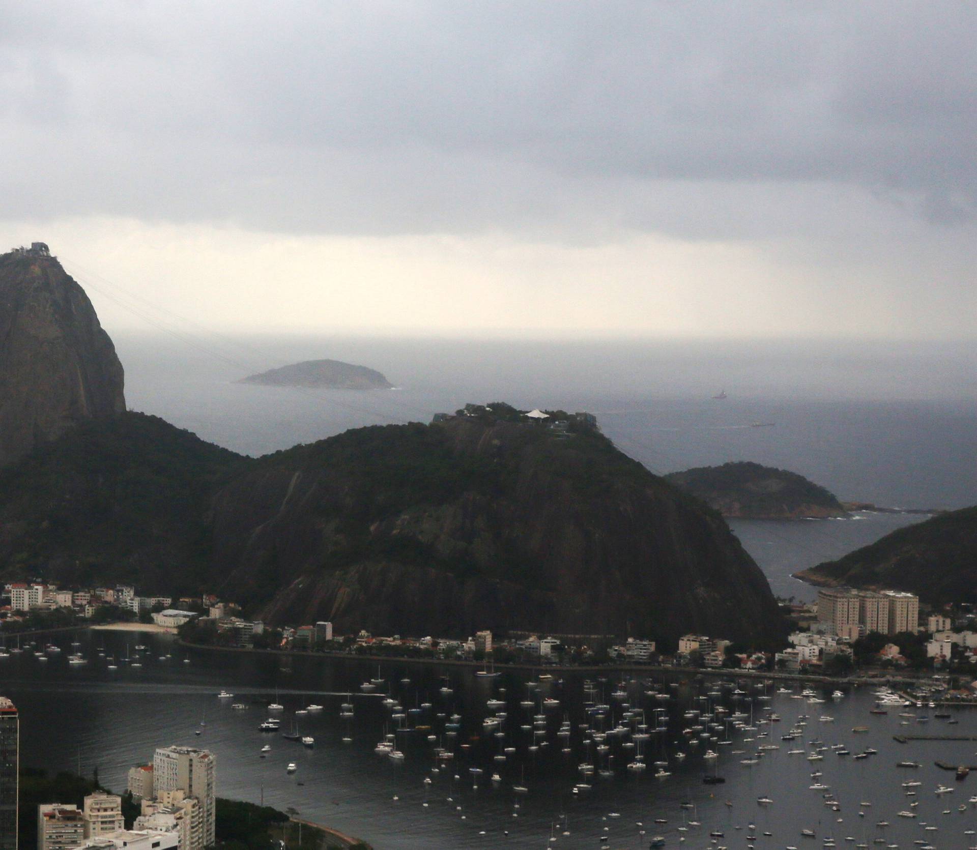 The Sugar Loaf mountain is pictured ahead of the 2016 Rio Olympics