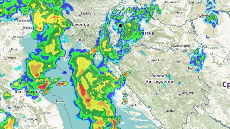 Naglo će zahladiti, nevrijeme i olujni vjetar zahvatit će cijelu Hrvatsku! Evo što se sprema...