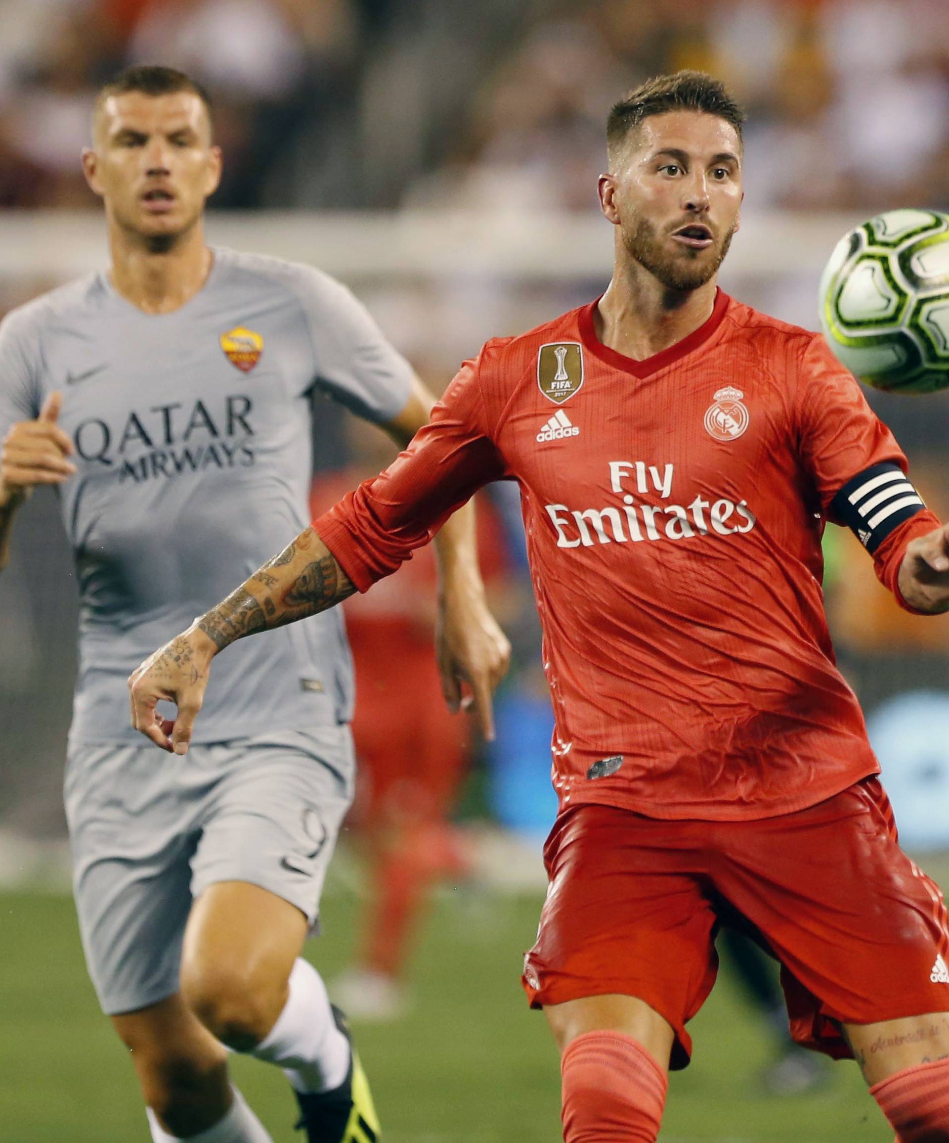 Soccer: International Champions Cup-Real Madrid at AS Roma