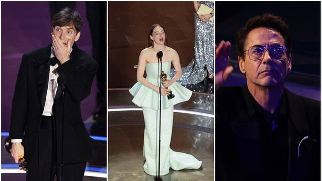 Tko je sve osvojio Oscara 2024.? Pogledajte cijelu listu dobitnika