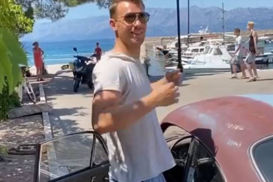 Manuel Neuer na Pelješcu