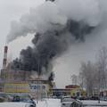 Gori termoelektrana u Rusiji
