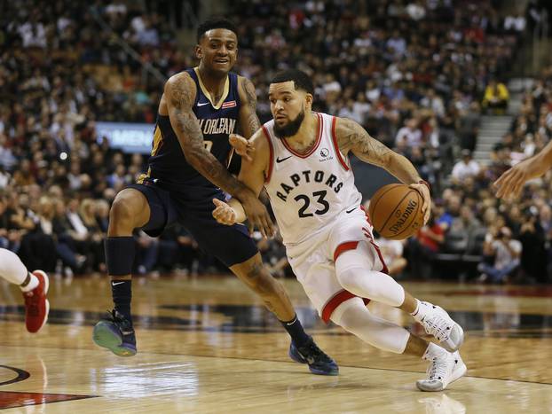 NBA: New Orleans Pelicans at Toronto Raptors